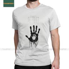 Men Death Stranding Hand T Shirt Kojima Hideo Metal Gear Solid Reedus Norman Game Pure Cotton Tops Short Sleeve Tees 6XL T-Shirt 2024 - buy cheap