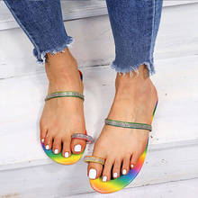 2020 Fashion Summer Women platform Slippers Shoes woman Flip flops Female Lady slides Big Size Ladies Multicolor Bling Slippers 2024 - buy cheap