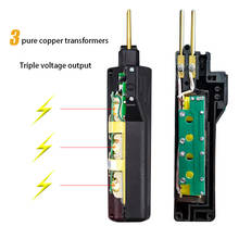 Soldador de plástico, 50w, pistola de soldagem, sistema de reparo de plástico, carenagem, ferramenta para carroceria, ferro de solda para plástico 2024 - compre barato