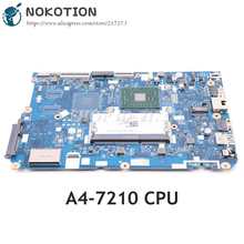 NOKOTION 5B20L46291 CG521 NM-A841 Tablero Principal para Lenovo IdeaPad 110-15ACL placa base de computadora portátil DDR3 A4-7210 CPU 2024 - compra barato