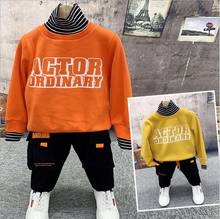 Boys Clothing Sets Boy Cotton Casual Children's Wear Thick Double-layer Plush Sweater+ Plush Pants 2 Pcs Clothes Sets 2-6years 2024 - buy cheap