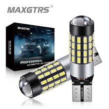 2x High Power T10 194 920 912 921 168 LED Canbus Extreme Bright 54 SMD 3014 Chip Bulbs Car Parking Backup Reverse Wide Lights 2024 - buy cheap
