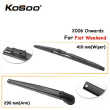 KOSOO Auto Rear Car Wiper Blade For FIAT Weekend,410mm (2006-) Rear Window Windshield Wiper Blades Arm,Car Accessories Styling 2024 - buy cheap