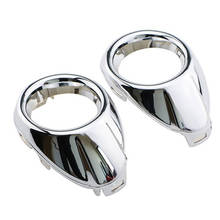2pcs Per Set Car styling Front Fog Lamp Frame Modified Head Fog Light Decoration Cover For Ford Focus 3 Accessories Abs Chrome 2024 - buy cheap