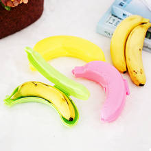 Высококачественный милый 3 цвета фрукт Банан протектор Коробка держатель Чехол Ланч контейнер для хранения для детей Защита фрукты чехол 2024 - купить недорого