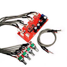 AD828 Tone Предварительный усилитель плата аудио усилитель эквалайзер регулятор громкости 3D стерео Предварительный усилитель 2024 - купить недорого