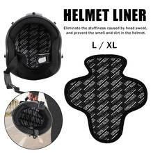 Подкладка для мотоциклетного шлема, быстросохнущая, дышащая, впитывающая пот, теплоизоляционная подкладка для шлема, для езды на велосипеде 2024 - купить недорого