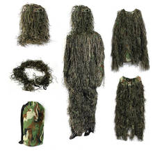 Tactical Hunting Ghillie Suit Secretive Aerial Shooting Clothes Sniper Suits Woodland Camouflage Clothing Camo Jungle Clothes 2024 - buy cheap