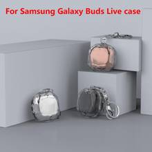 3D Case Wireless Bluetooth Earphone Protective Cover Box Dust-proof With Keychain For Samsung Galaxy Buds Live Support Dropship 2024 - buy cheap