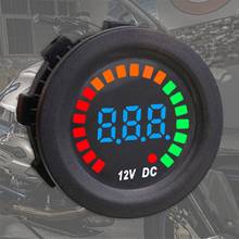 Universal Modified Battery Voltmeter Car Motorcycle Panel Digital Voltage Meter Battery Capacity Display Voltmeter 2024 - buy cheap