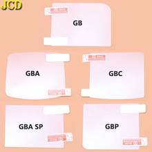 JCD-Película protectora de pantalla LCD para Gameboy Color, para GBA, SP, GBC, GB, GBP, para consola GBM, 10 unids/lote 2024 - compra barato