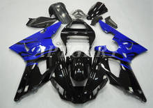 Kit de carenado para motocicleta, carcasa de plástico ABS, personalizado, negro y azul, para YAMAHA YZF R1 2000 2001 YZF-R1 YZF 1000R, novedad 2024 - compra barato