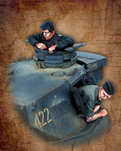 1/35 Scale Assembly Resin Figure kit  Tank Crew 2024 - buy cheap