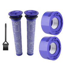 Filtro dyson v7 v8 aspirador de pó sem fio, (v7 gatilho + pro v8 fofo absoluto fofo), pré-filtro pós-filtro 2024 - compre barato