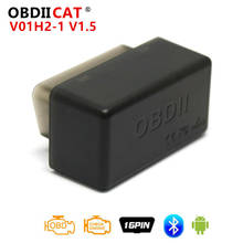 Obdiicat-scanner de diagnóstico automotivo v01h2/tablete, super mini, elm327 v1.5, chip pic25k80, bluetooth, android v01l2 2024 - compre barato