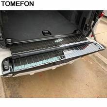 TOMEFON для BMW X5 G05 2019 2020 задняя дверь багажник внутренний Бампер Защитный чехол для крыла порога Накладка аксессуары из нержавеющей стали 2024 - купить недорого