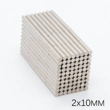 500pcs 2x10 mm NdFeB Super Strong Powerful Neodymium Magnets Disc Cylinder Rare Earth Permanent Magnet Diy Magnetic Materials 2024 - buy cheap