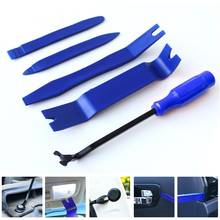 5Pcs Car Trim Removal Tool Panel Fastener Auto Dashboard Door Audio Kit Auto Clip Pliers Fastener Remover Tool Set 2024 - buy cheap