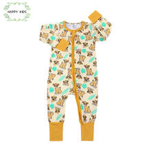 Newborn Baby Boys Girls Casual cartoon Romper thin spring Long Sleeve Casual Cotton Jumpsuit Autumn Clothes Outfits DLY507 2024 - buy cheap