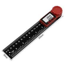 Medidor eletrônico de ângulo, 200mm, inclinômetro, medição de ângulo, goniômetro transferidor, ferramenta de medição 2024 - compre barato