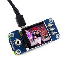 ЖК-дисплей 1,44 дюйма для Raspberry Pi 2B/3B/3B +/Zero W 128x128 пикселей, интерфейс SPI светодиодный светодиодная подсветка 3,3 В 2024 - купить недорого