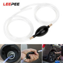 LEEPEE-bomba de transferencia de agua y aceite para coche, sifón de gasolina, diésel, líquido, Manual, tubería de PVC, accesorios para automóviles 2024 - compra barato