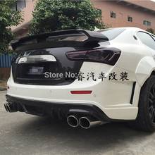 For Maserati Ghibli carbon fiber and FRP unpainted rear arbon Fiber Rear Roof Spoiler Wing Trunk Lip Boot Cover Car Styling 2024 - buy cheap