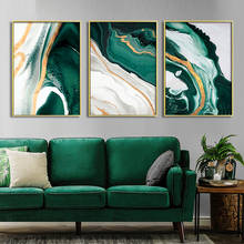 Minimalist Abstract Wall Poster Modern Style Canvas Print Green Texture Painting Contemporary Art Room Decoration Picture 2024 - buy cheap