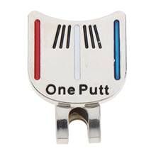 Marcador de bola de golfe magnético, com clipe de chapéu, broche, acessórios para amantes do golfe, lembrança de aniversário 2024 - compre barato