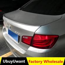 For BMW F10 F18 M5 520 525 528 535 2012 2013 2014 2015 Rear Trunk Spoiler High Quality ABS Material Primer Color Car Tail Wing 2024 - buy cheap