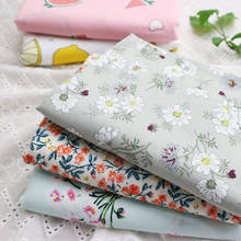 Pijamas de algodão para crianças brocado, pijamas estampados para costura diy de morangos e natal 100% 2024 - compre barato