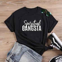 Camiseta feminina gancha espiral, camiseta preta de manga curta com gola o para mulheres 2024 - compre barato