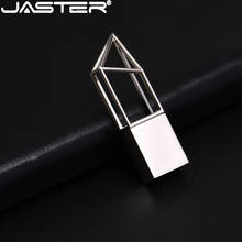 JASTER портативный металлический короткий Серебряный USB флеш-накопитель 4 ГБ 8 ГБ 16 ГБ 32 ГБ 64 ГБ Золотой 2,0 внешний накопитель карта памяти хороший подарок 2024 - купить недорого
