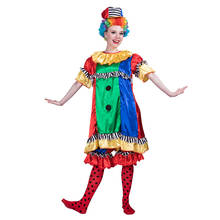 Женский соблазнительный костюм клоуна, страшный костюм, забавный маскарадный костюм для косплея и вечеринки для женщин, костюмы на Хэллоуин для взрослых женщин 2024 - купить недорого