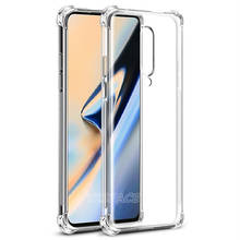 Funda de silicona suave transparente a prueba de golpes Airbag para OnePlus 6 6T 7 8 9 Pro 7T, funda trasera de TPU para teléfono 2024 - compra barato