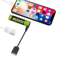 1-5 uds USB 5000M 18650 3,7 V 3500mAh batería de carga móvil inteligencia 4 LED indicador Li-ion batería recargable 2024 - compra barato