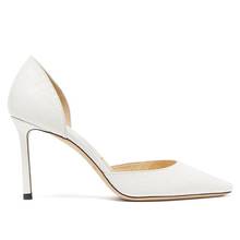 Summer new pointed shallow mouth stiletto banquet dress women's single shoe white fashion oversized wild work comfortable sandal 2024 - buy cheap