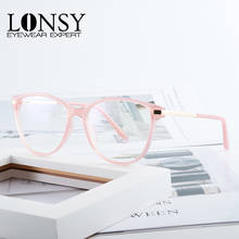 LONSY Square Reading Glasses Women Anti Blue Light Diopter Glasses Business Male Presbyopic Eyeglasses Lentes De Lectura Mujer 2024 - buy cheap