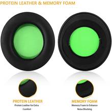 2 Pcs Replacement Memory Foam Ear Pads Cushion Cover for Razer Kraken Pro V2 Oval Ear Headphone 2024 - buy cheap