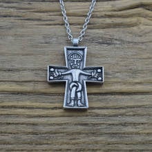 SanLan 12pcs Viking Swedish Crucifix Hand Crafted Necklace crosses  pendant 2024 - buy cheap