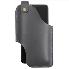 Fashion Men Waist Bag PU Leather Purse Phone Belt Wallet Male Cellphone Loop Holster Case Belt Waist Bag Props For Men 2024 - buy cheap