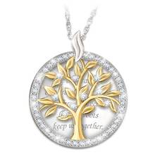 Viking Jewelry Tree of Life Round Pendant Necklace Women's Necklace New Fashion Metal Pendant Accessories Party Jewelry 2024 - buy cheap