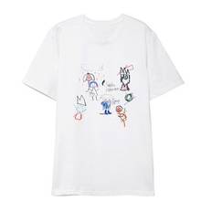 Camiseta de Hip-Hop con estampado de letras Halsey, camiseta informal, camiseta de Halsey, Camiseta de algodón de manga corta, camiseta urbana Harajuku 2024 - compra barato