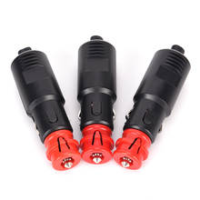 Hot sale 1pc Universa 12V 24V Car Cigarette Lighter Plug Socket Power Plug Connection Male Adaptor Auto Interior Part 2024 - buy cheap