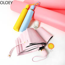 Cute Pink Umbrella Folding Outdoor Windproof Mini Travel Girl Umbrella Kids Sombrillas Uv Con Proteccion Solar Japanese Umbrella 2024 - buy cheap