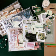 Kevin & sasa Crafts-Set de álbum de letras, Set de 64 unids/set de pegatinas temáticas para álbum de recortes, suministros escolares, regalo de papelería 2024 - compra barato