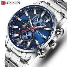 New Watches for Men Top Luxury Brand CURREN Quartz Men’s Watch Sport Waterproof Wrist Watches Chronograph Date Relogio Masculino 2024 - buy cheap