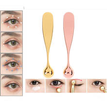 Anti Wrinkle Gold Facial Mask Sticks Mixing Spatulas Anti Wrinkle Eyes Care Eye Care Tool Professional Eye Cream Massager Stick 2024 - buy cheap