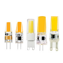LED Bulb 10W 20W 35W 50W G4 G9 Light Bulb AC 220V DC 12V LED Lamp COB Spotlight Chandelier Lighting Replace Halogen Lamps 2024 - buy cheap