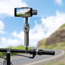 Велосипедный Противоскользящий кронштейн, держатель для руля, вращение на 360 градусов, аксессуары для активного отдыха на велосипеде для Insta 360 One X/EVO, Экшн-камера 2024 - купить недорого